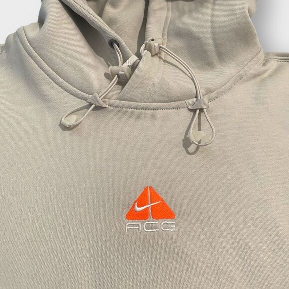 Nike ACG Therma-FIT Fleece Hoodie Oversized Fit Mens size Medium DH3087-104 New - Picture 3 of 9